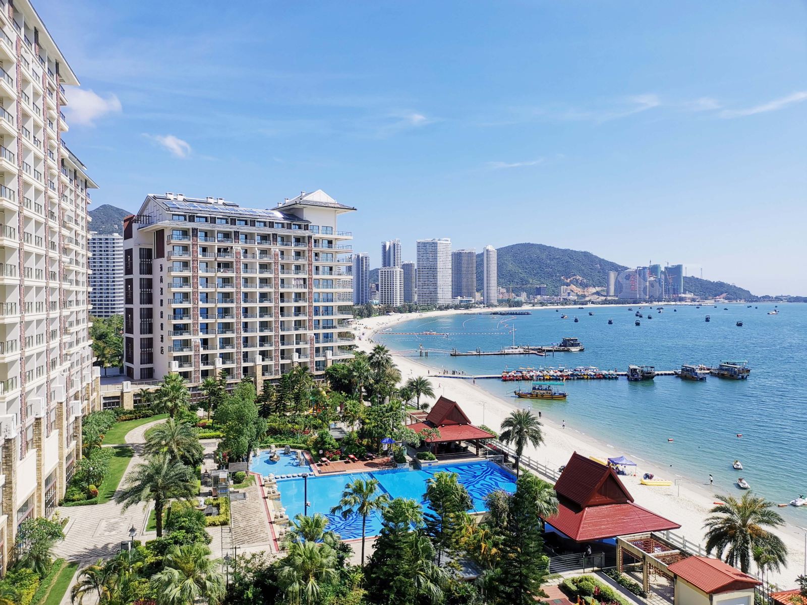 高级海景双床房
