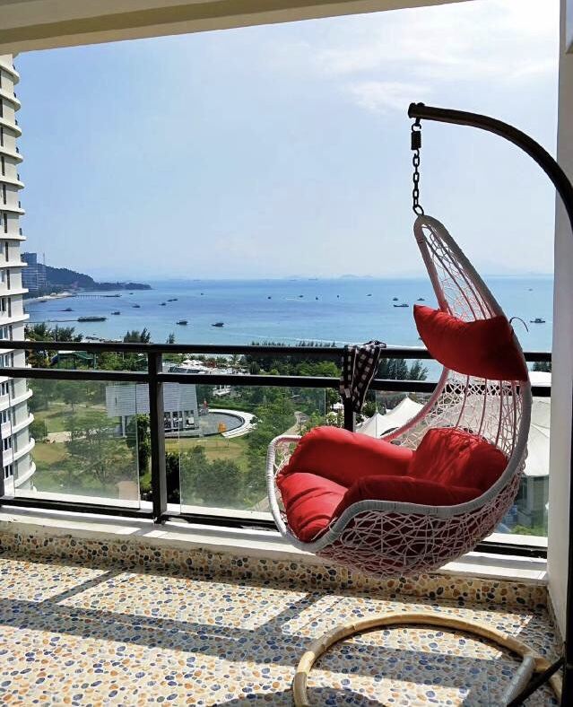 温馨高级海景双床房