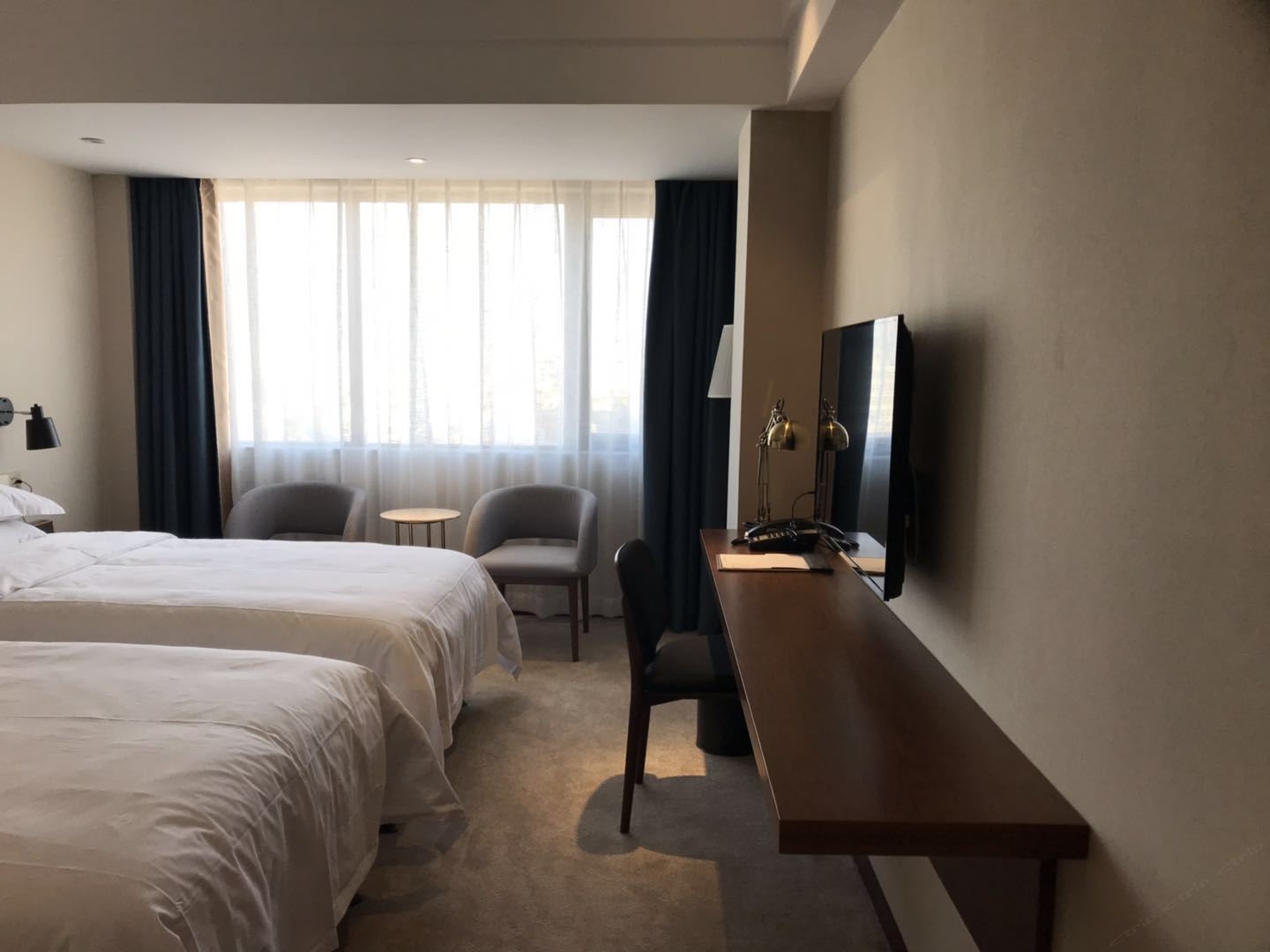 高级城景大床房