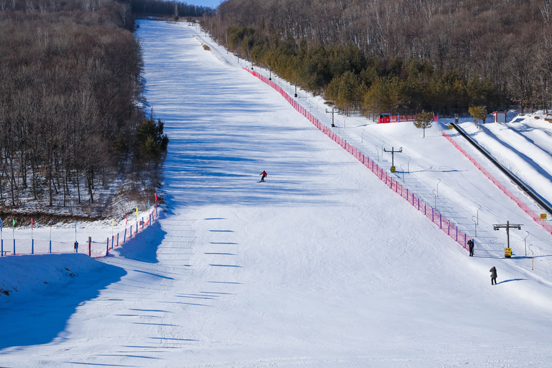 冬日行走之森林公园滑雪场