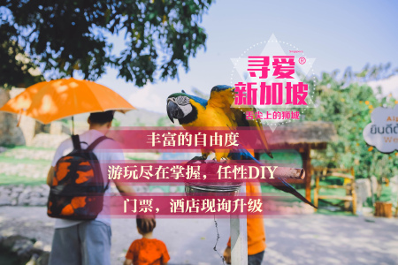 [五一]<新加坡5或6日游>南京直飞+团签/纯玩/网评4星酒店连住/鱼尾狮/圣淘沙/滨海湾,AB线+圣淘沙接送+裕廊飞禽公园套票(鹦鹉共餐),C线8人小团随心自由