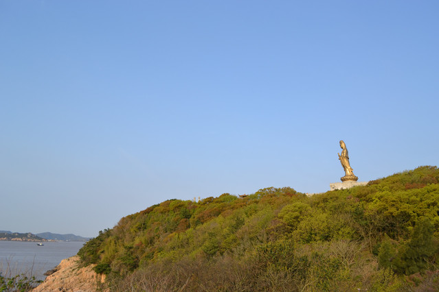 南海观音大佛 遥望