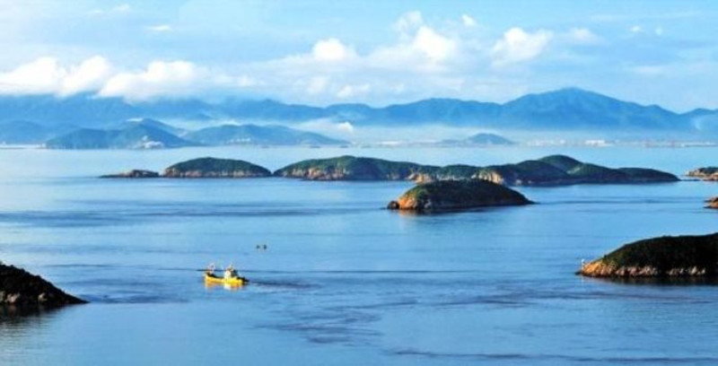 海上香格里拉秀山岛