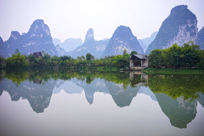 山水崇左,岩画花山#自驾游广西,看山看水看岩画