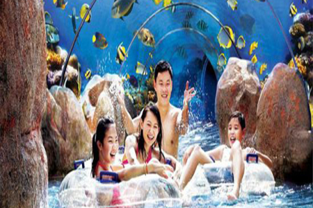 <圣淘沙亲子海洋1日游>SEA海洋馆、水上探险乐园（当地参团）