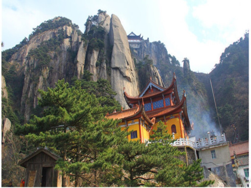  九华山-天台2日游>住山上农家三星酒店 巴士直达 当地接 朝圣百岁宫