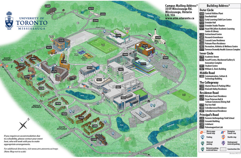 多伦多大学地图