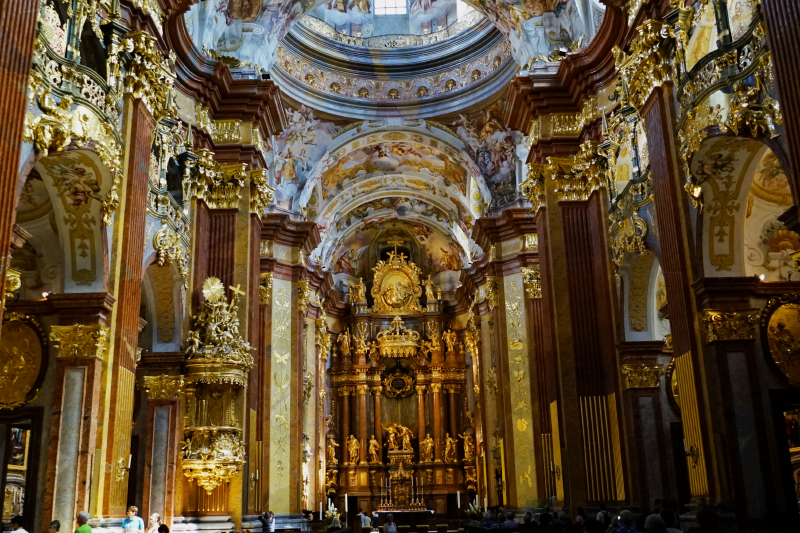 电影《音乐之声》外景拍摄地之一，精美绝伦的梅克尔修道院