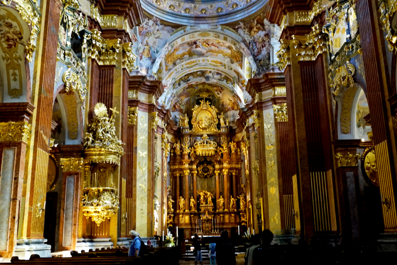 电影《音乐之声》外景拍摄地之一，精美绝伦的梅克尔修道院