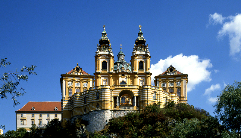 电影《音乐之声》外景拍摄地之一，精美绝伦的梅克尔修道院