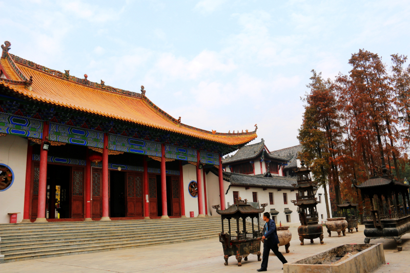 灵气盈溢的武汉景德寺