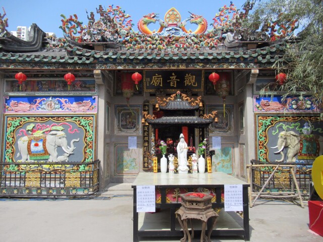 大峰庙旁的观音庙.
