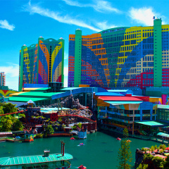 景点模块 