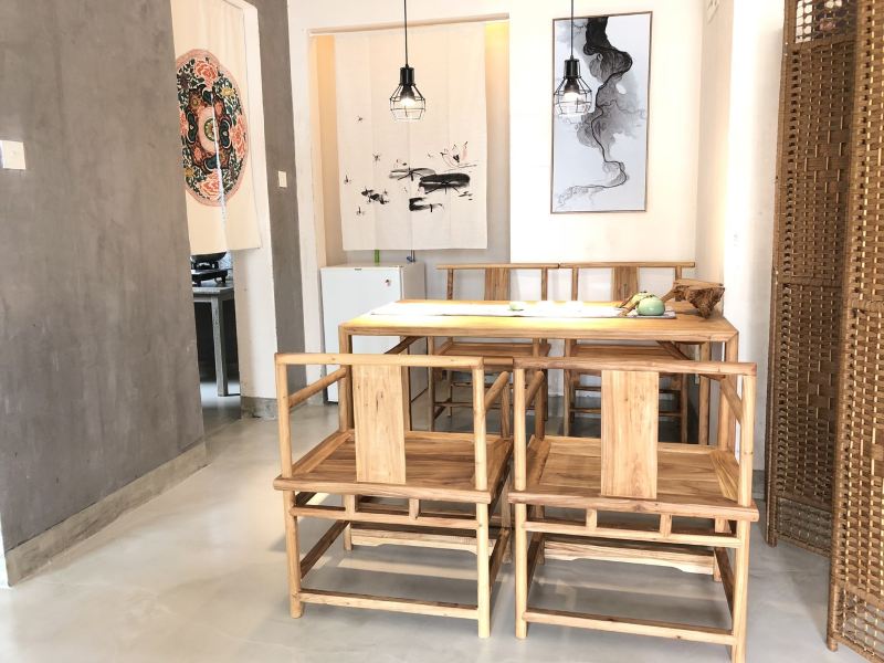 一隅宁静与茶私语公寓(上海外婆村店)