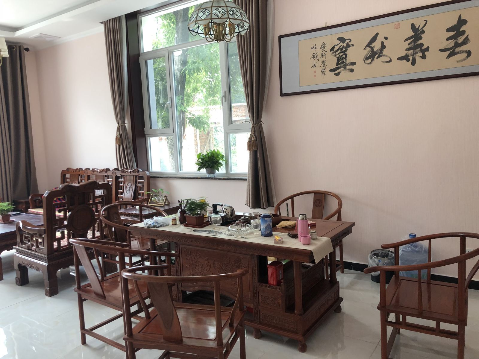 红木茶艺大床房