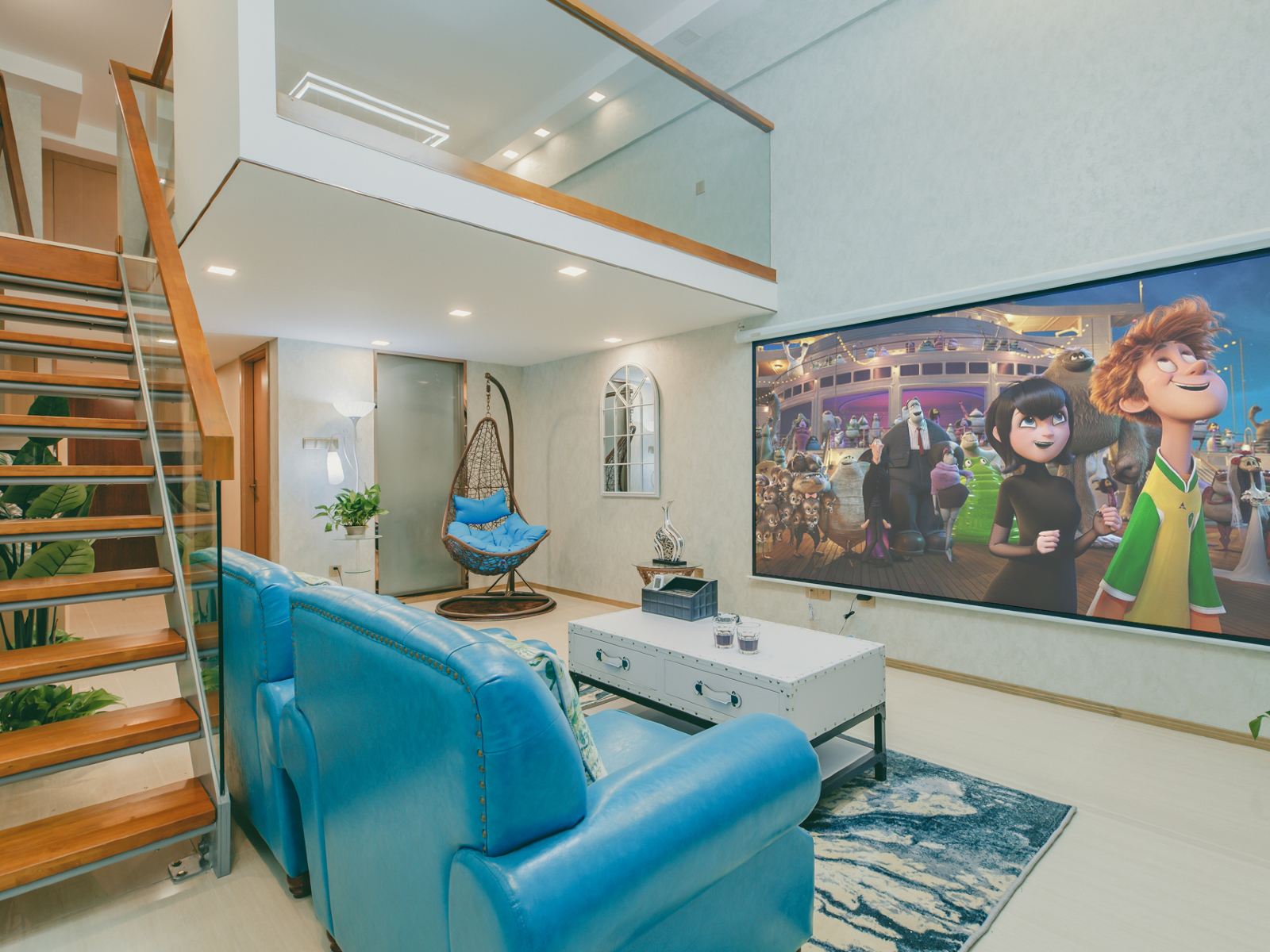 小鹿触心头loft影院大床房