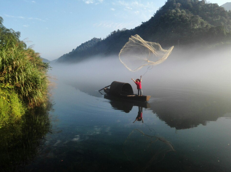 绝色好风光,雾漫小东江_东江湖风景旅游区游记_途牛