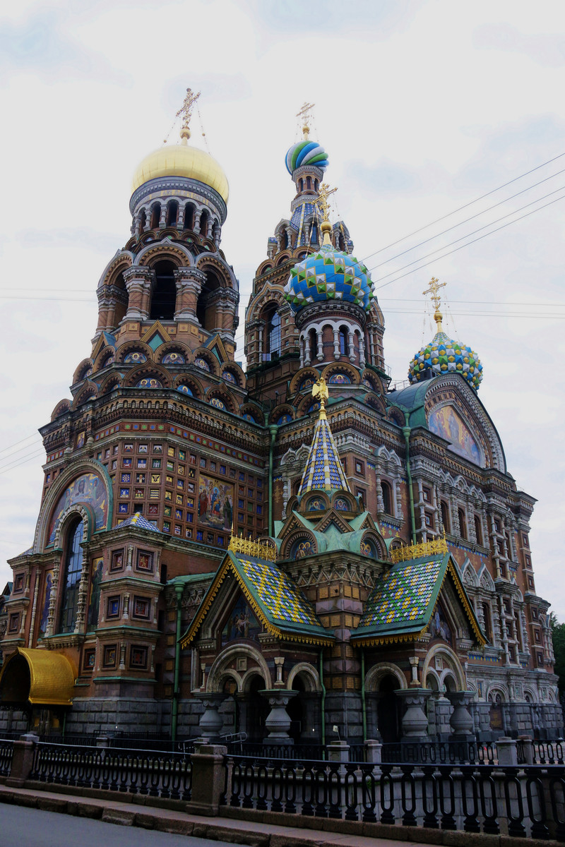 世界十大最美的教堂圣彼得堡滴血大教堂