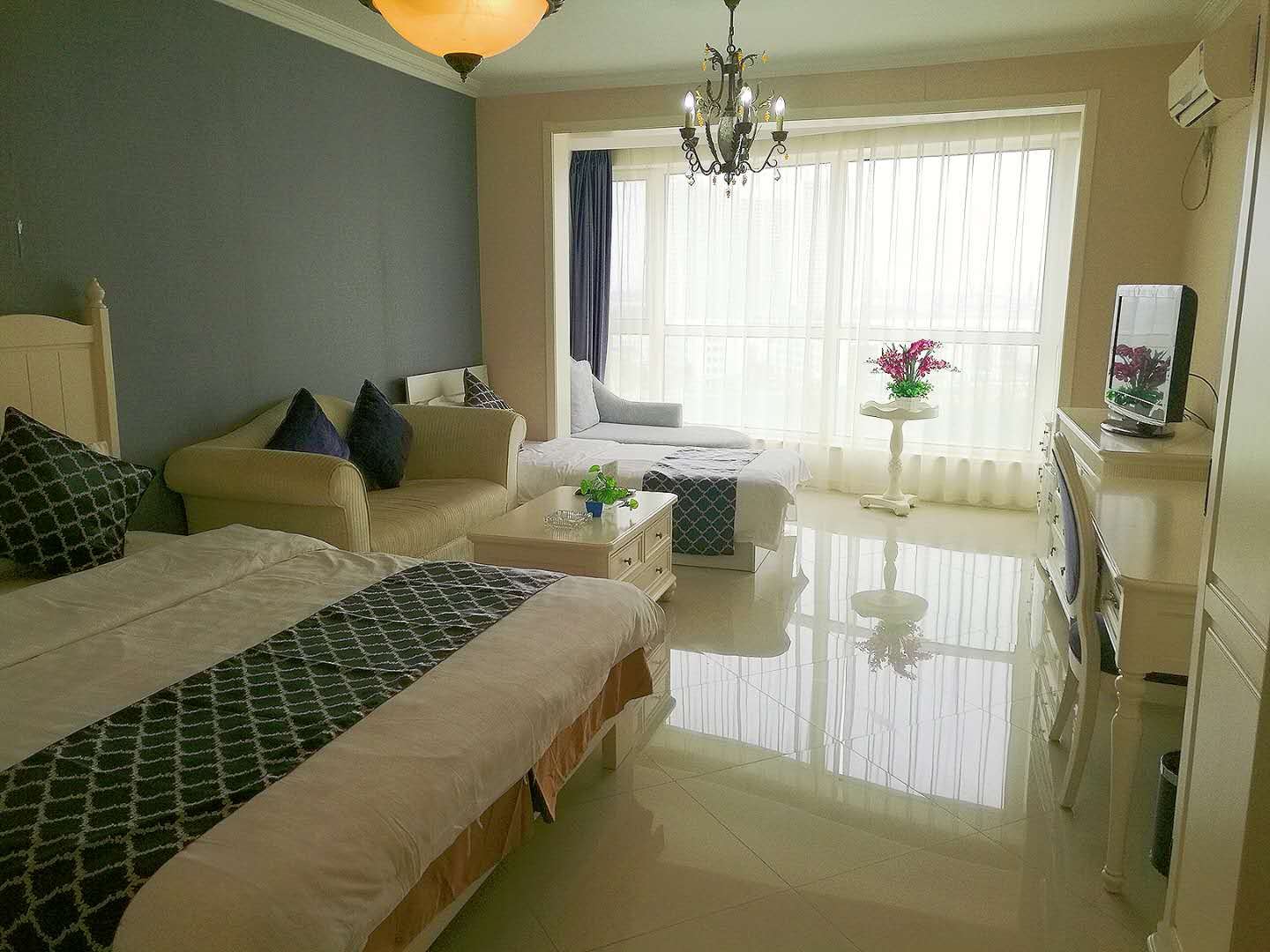 豪华海景家庭间