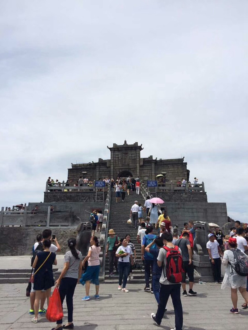 南岳大庙烧香拜佛高考祈福学业有成登衡山祝融峰旅游攻略