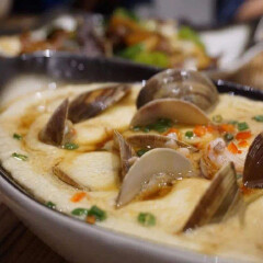 文蛤蒸蛋 餐饮模块