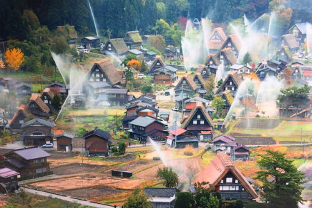 <日本大阪-京都-金泽-北陆6日游>广州/深圳直飞 北陆关西双城 童话白川乡 奈良小鹿 大阪1天自由 市区酒店连住 飞驒牛/温泉会席料理 京都和服体验