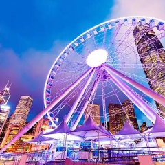 香港中环摩天轮 景点模块