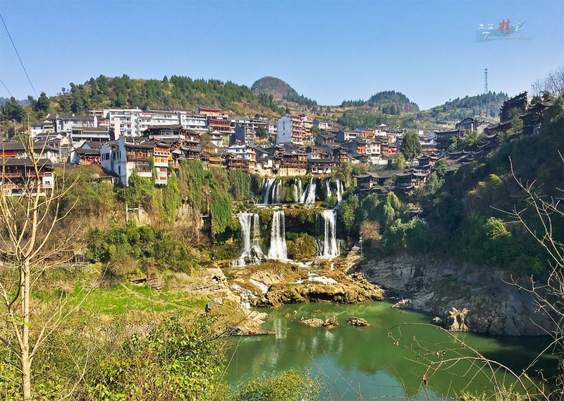 芙蓉镇全景