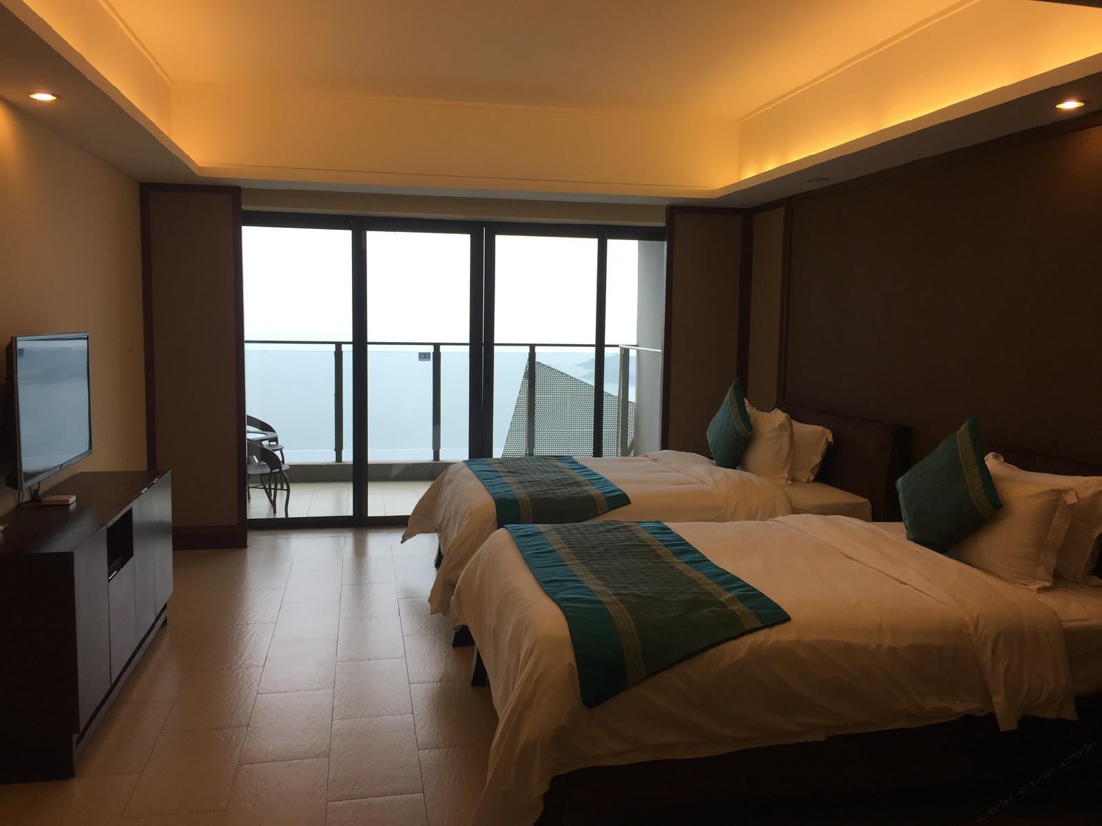 豪华海景双床间