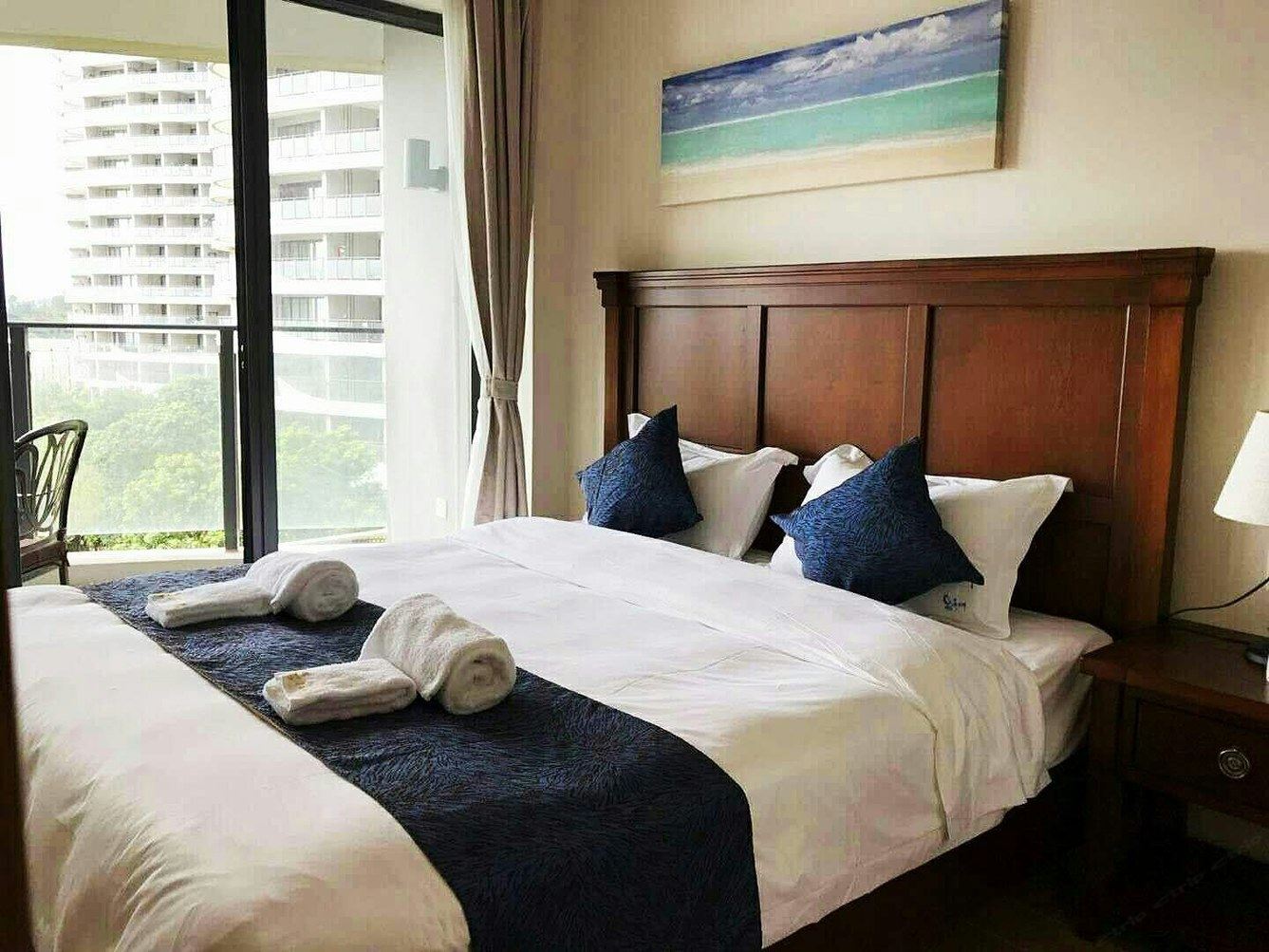 豪华海景家庭房