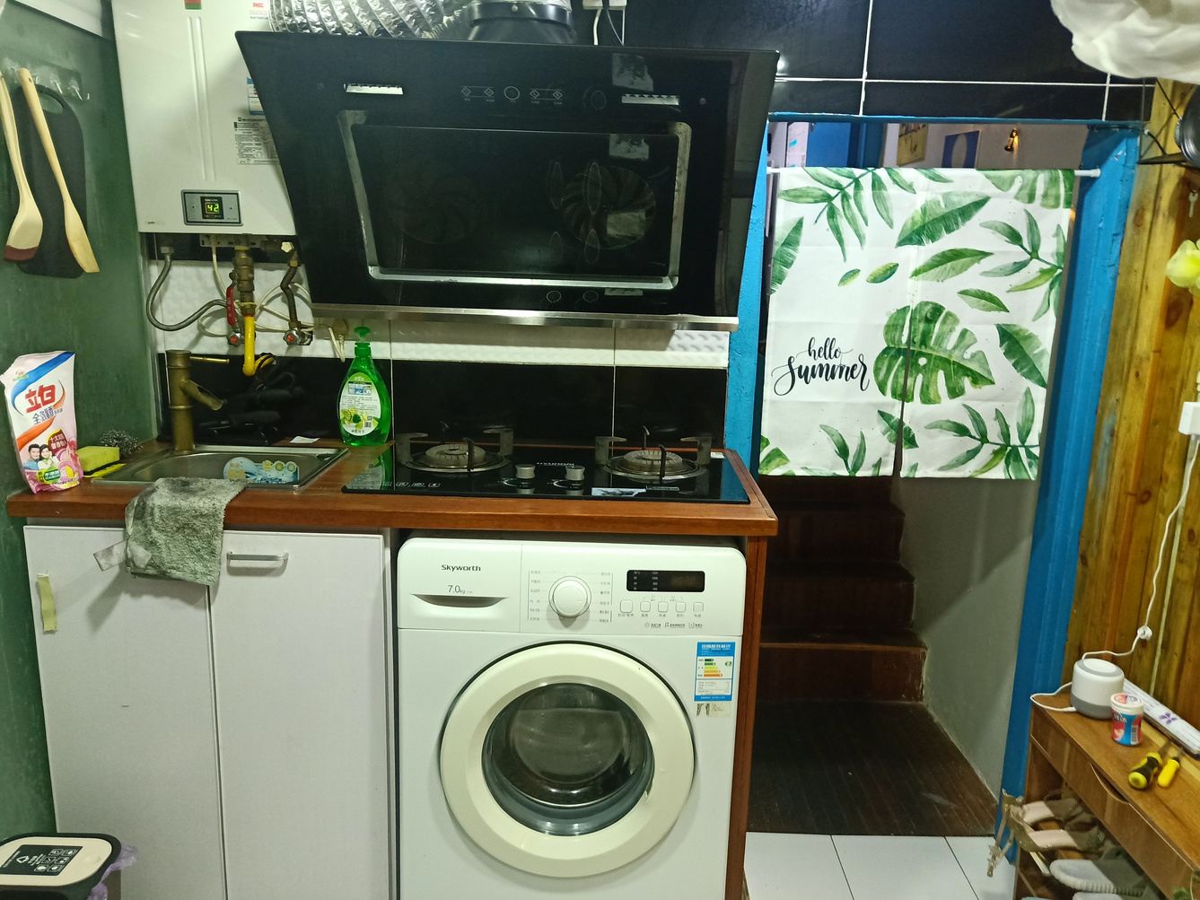 复古风一室一厅套房