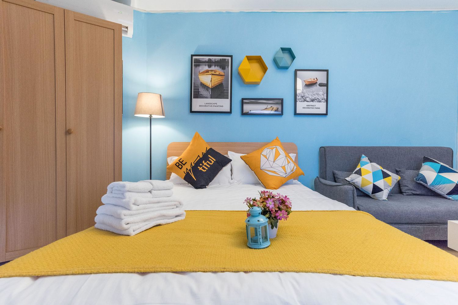 温馨二室一厅套房