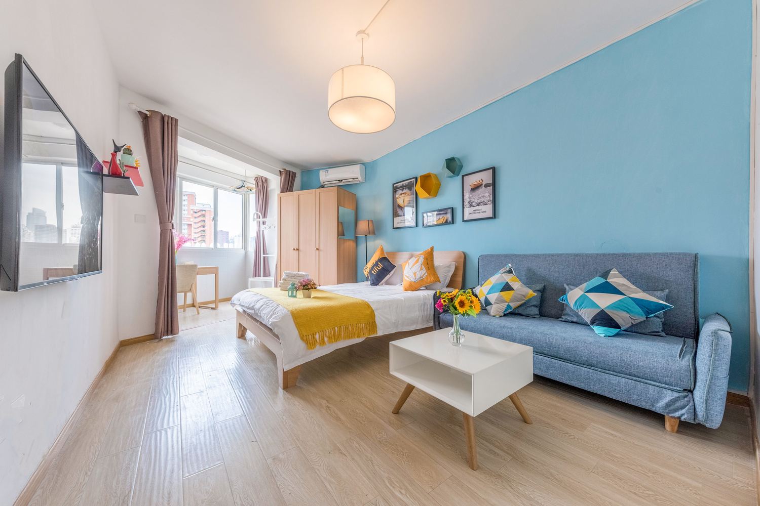 温馨二室一厅套房