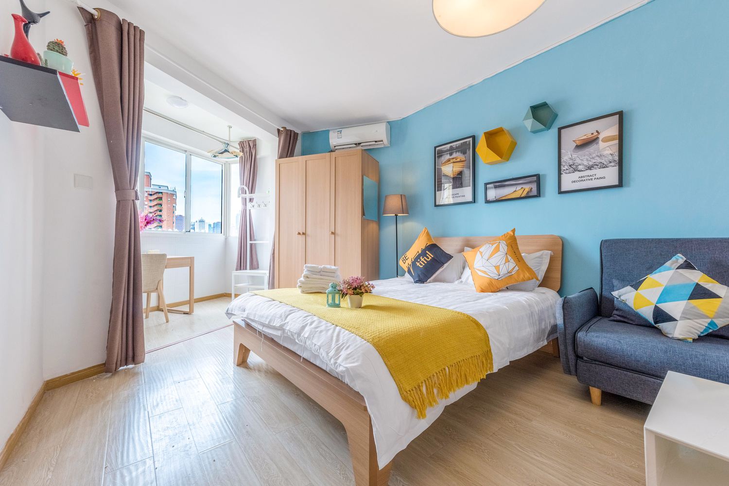 温馨二室一厅套房