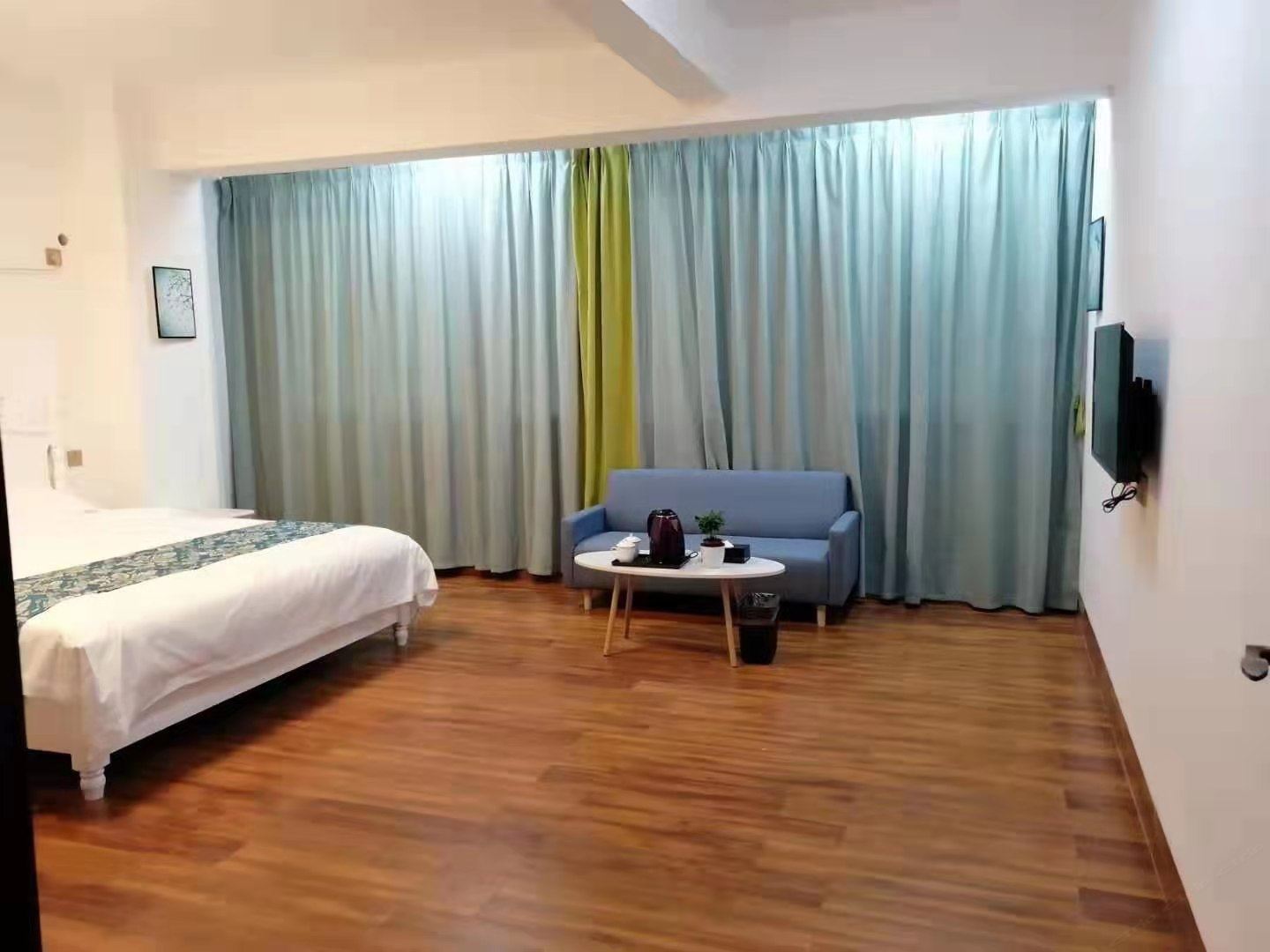 北欧蓝色主题房