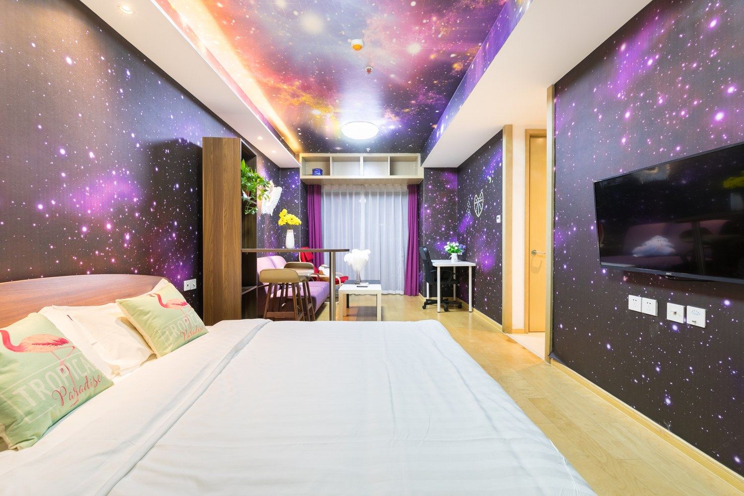 星空主题大床房