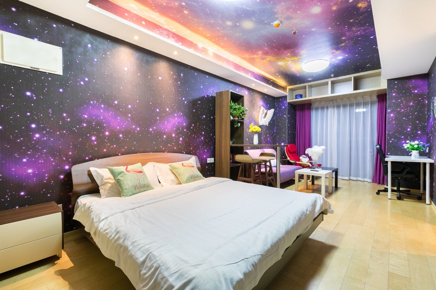 星空主题大床房