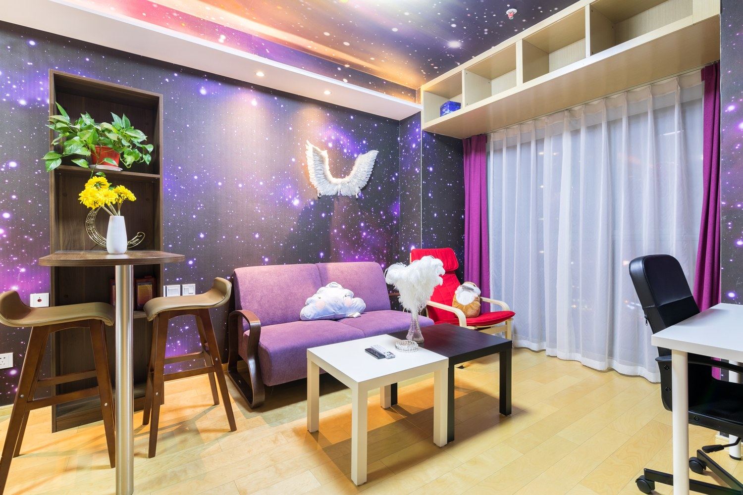星空主题大床房