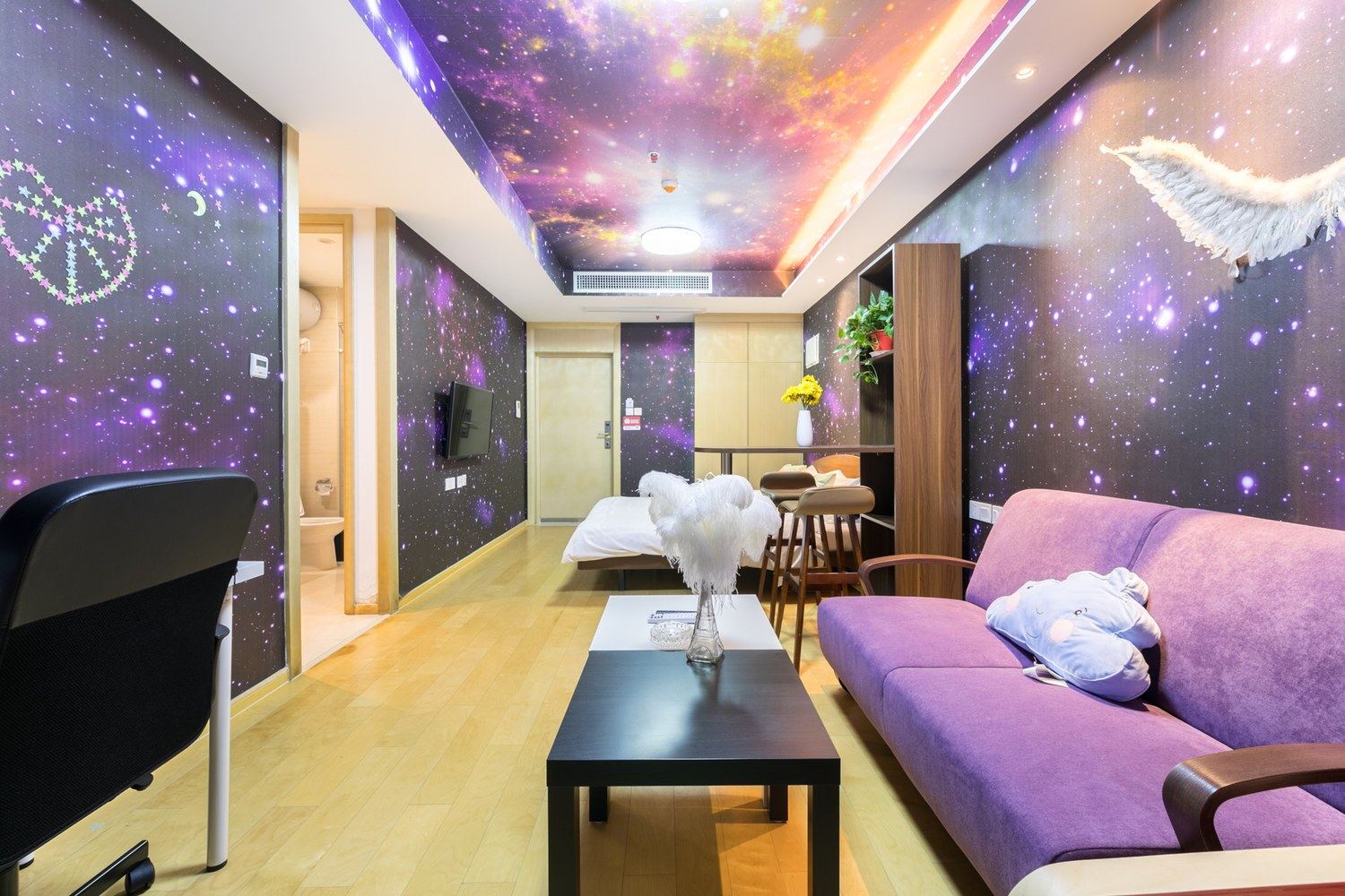 星空主题大床房