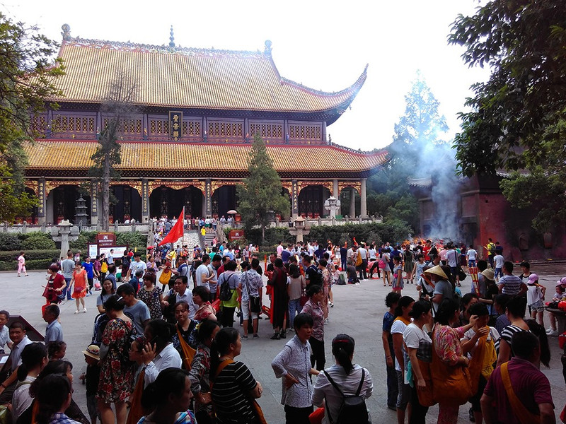 南岳衡山大庙烧香拜佛许愿求子很灵旅游回来不到一个月怀孕