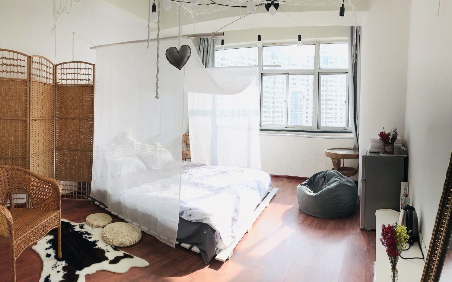 温馨海景一室大床房