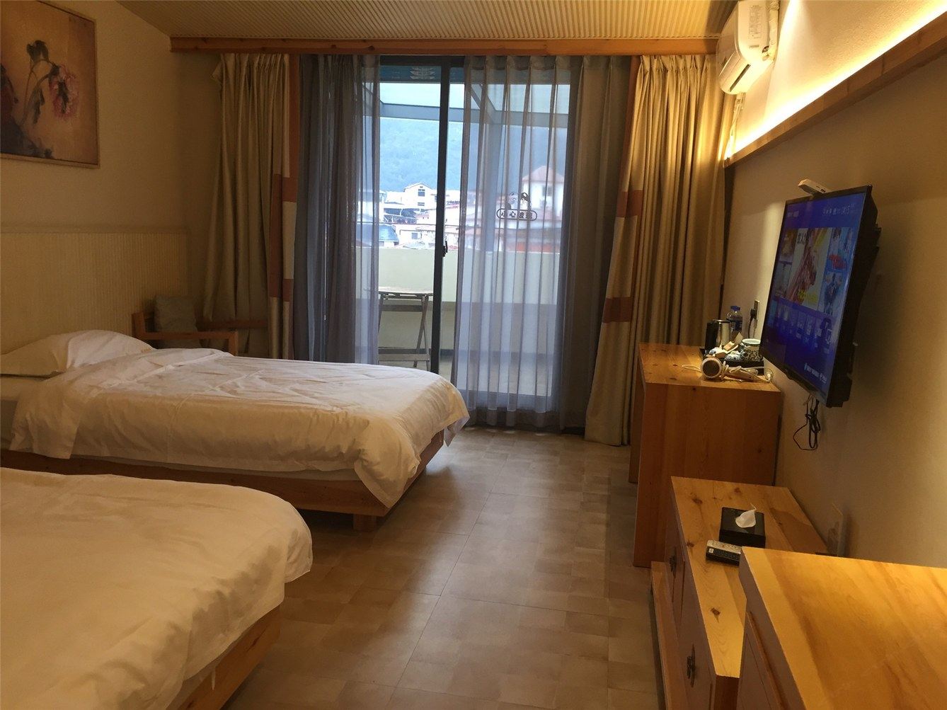 观景一室二床房