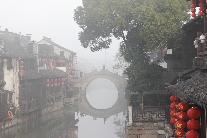 梦回江南烟雨中,烟雨楼阁,西塘独美