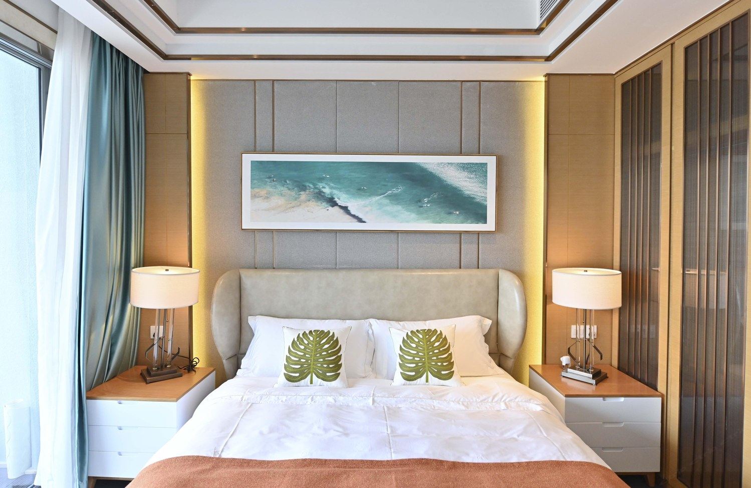 温馨豪华海景套房