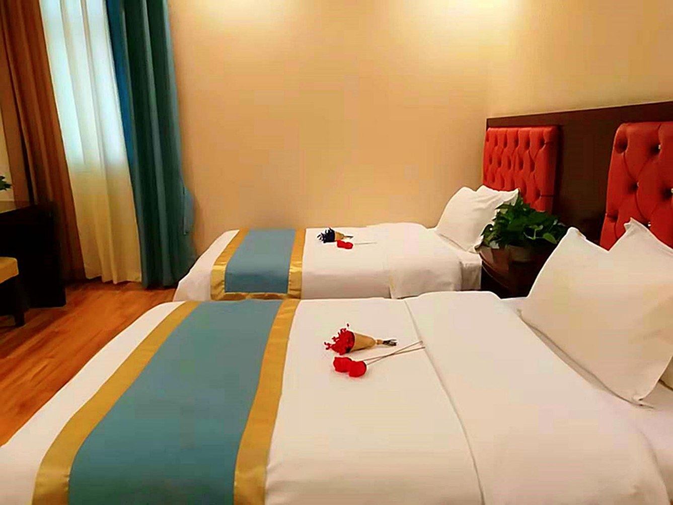 双床房