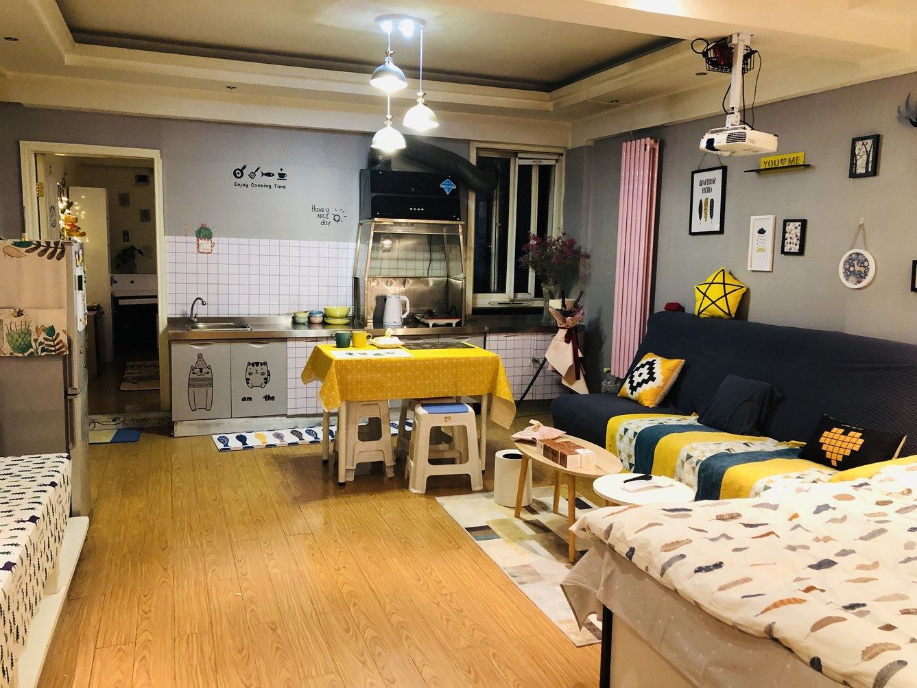 北欧风二室二床房
