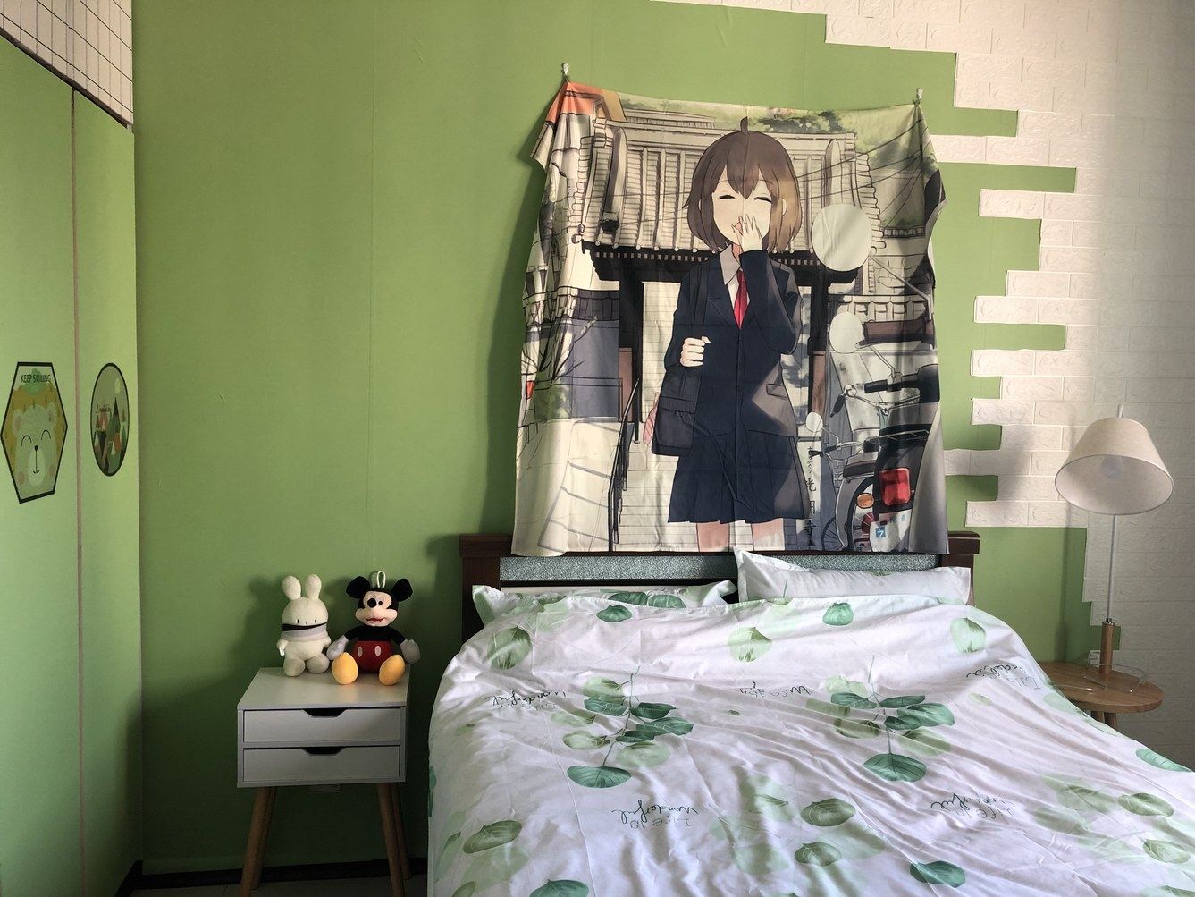 清新二室一厅套房