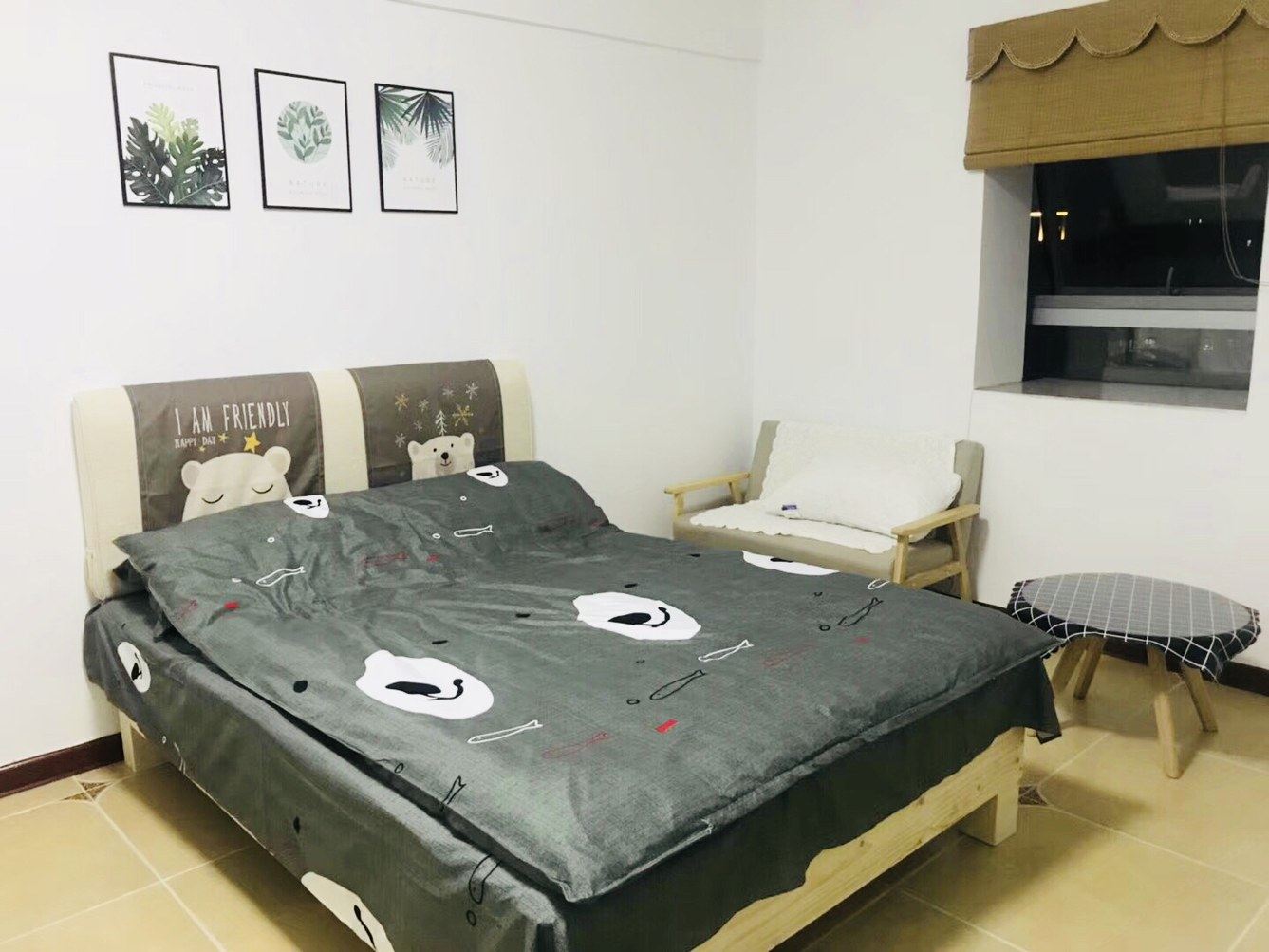 北欧简约一室大床房