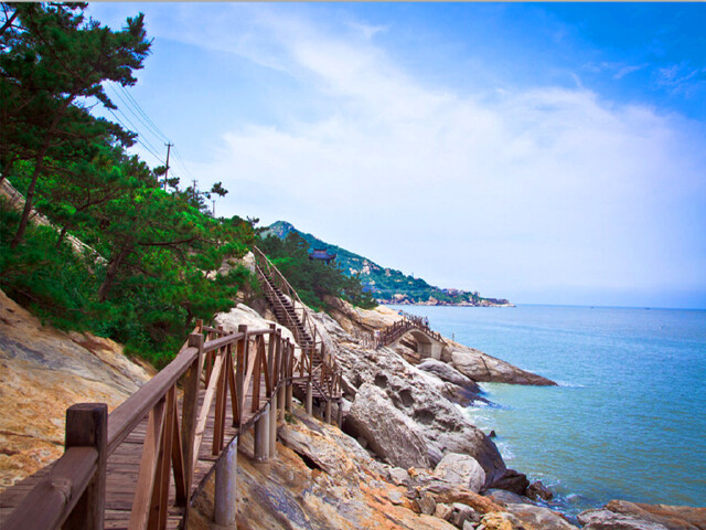 连云港连岛大沙湾海滨浴场-海州湾海洋乐园-云龙涧瀑布嬉水-连云老街