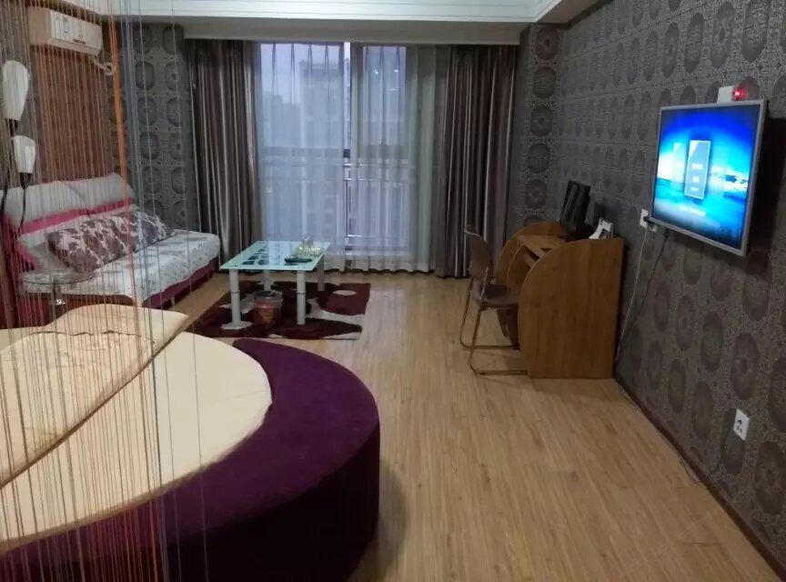 主题圆床房